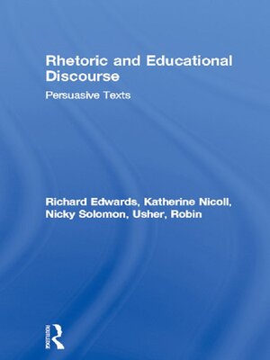 cover image of Rhetoric and Educational Discourse
